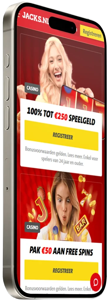 Promoties bij Jacks app