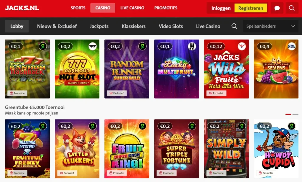 Jacks Casino slots