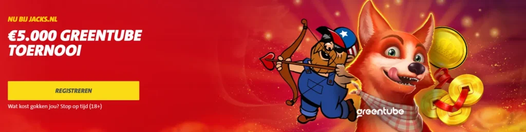 Toernooi met Jacks Casino welkomstbonus
