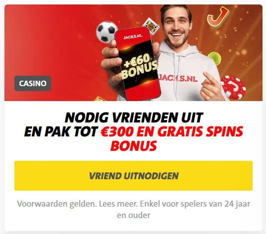 Jacks free spins