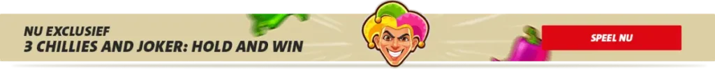 3 Chillies and Joker: Hold and Win